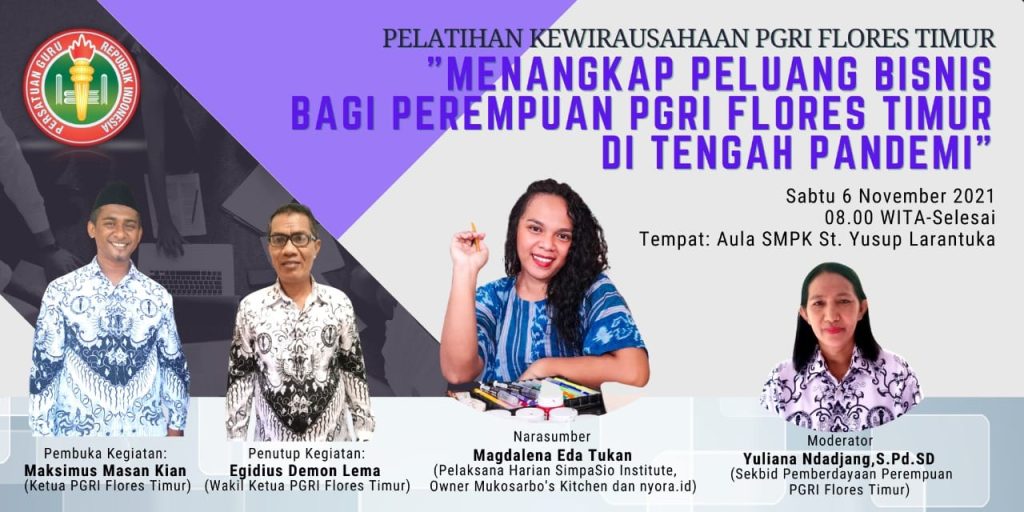 Pelatihan Kewirausahaan Bagi Perempuan PGRI Flores Timur