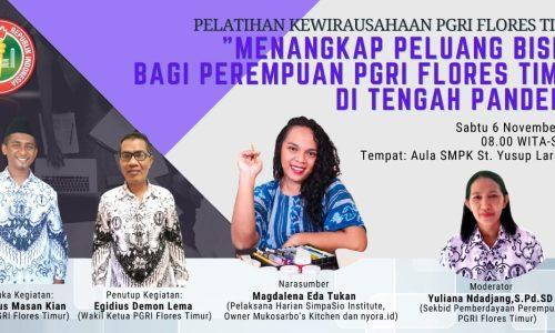 Pelatihan Kewirausahaan Bagi Perempuan PGRI Flores Timur